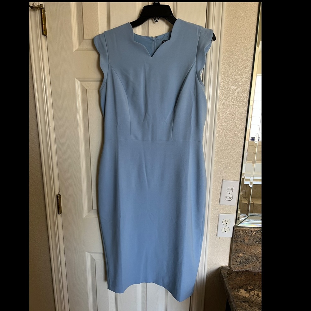 Maggy London Baby Blue dress. Size 12